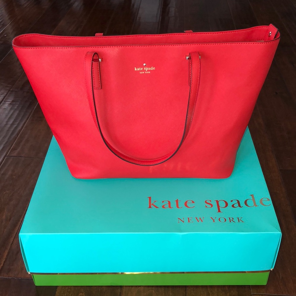 Kate Spade Red Cameron Tote
